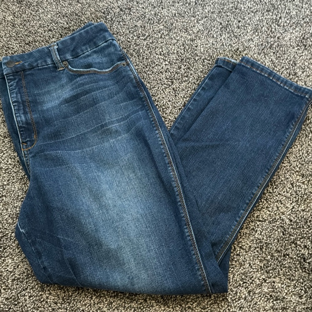 Arizona high-rise, curvy skinny size 19